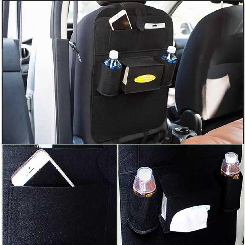 1 PC Car Seat Back Organizer Kids Kick Mats Protectors 2