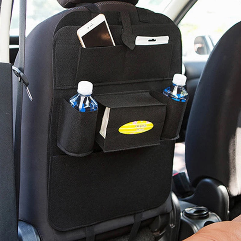 1 PC Car Seat Back Organizer Kids Kick Mats Protectors 4