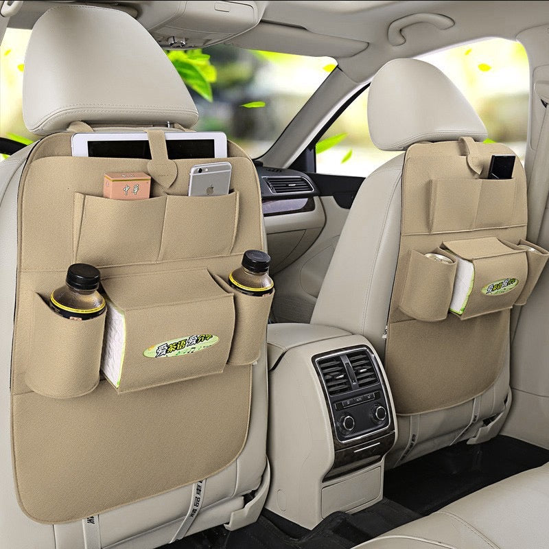 1 PC Car Seat Back Organizer Kids Kick Mats Protectors 5