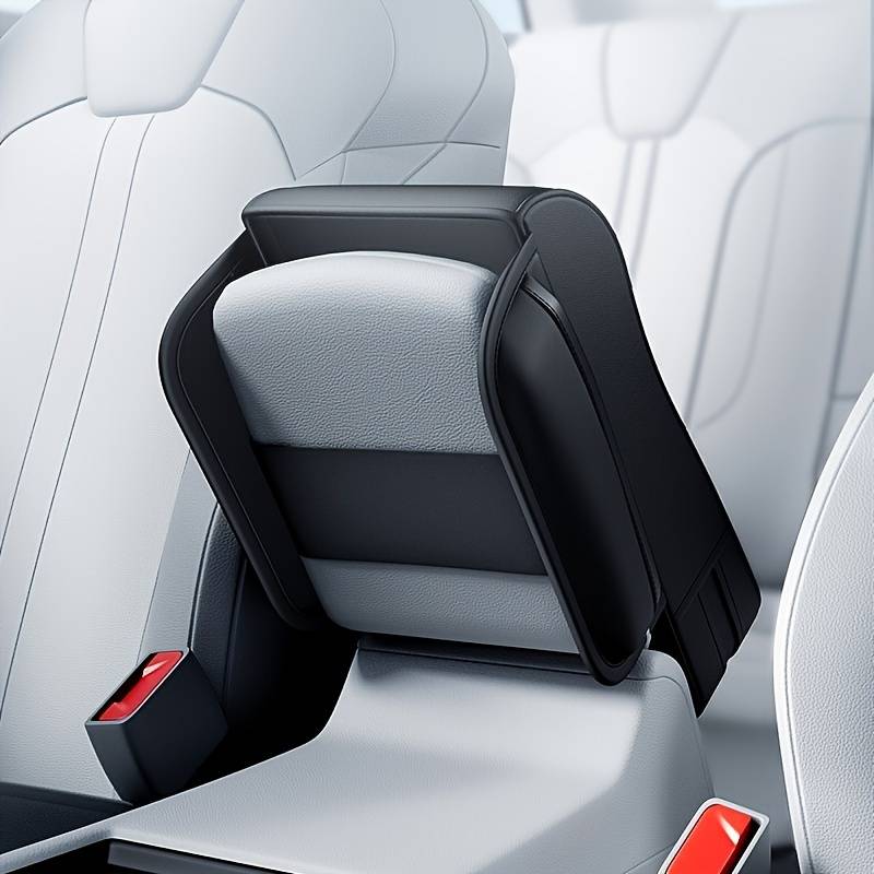 Multifunctional Armrest Box with Tissue Box 4