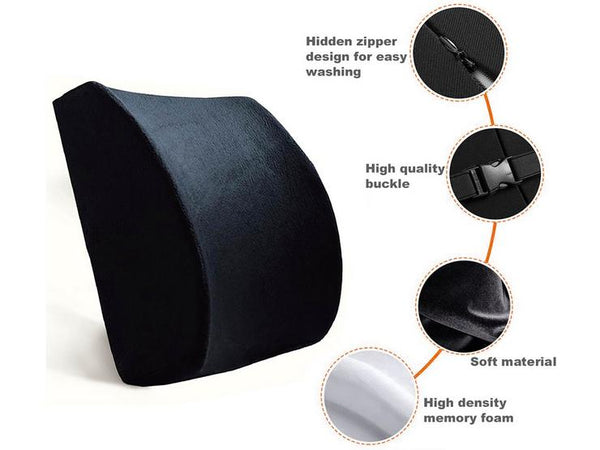 Universal Car & Chair Lumbar & Seat Cushion For Extreme Luxury 4